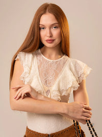 Ladies | Body Suit | Lace | Ivory