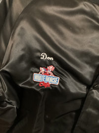 Vintage Jacket | Satin | Advertising