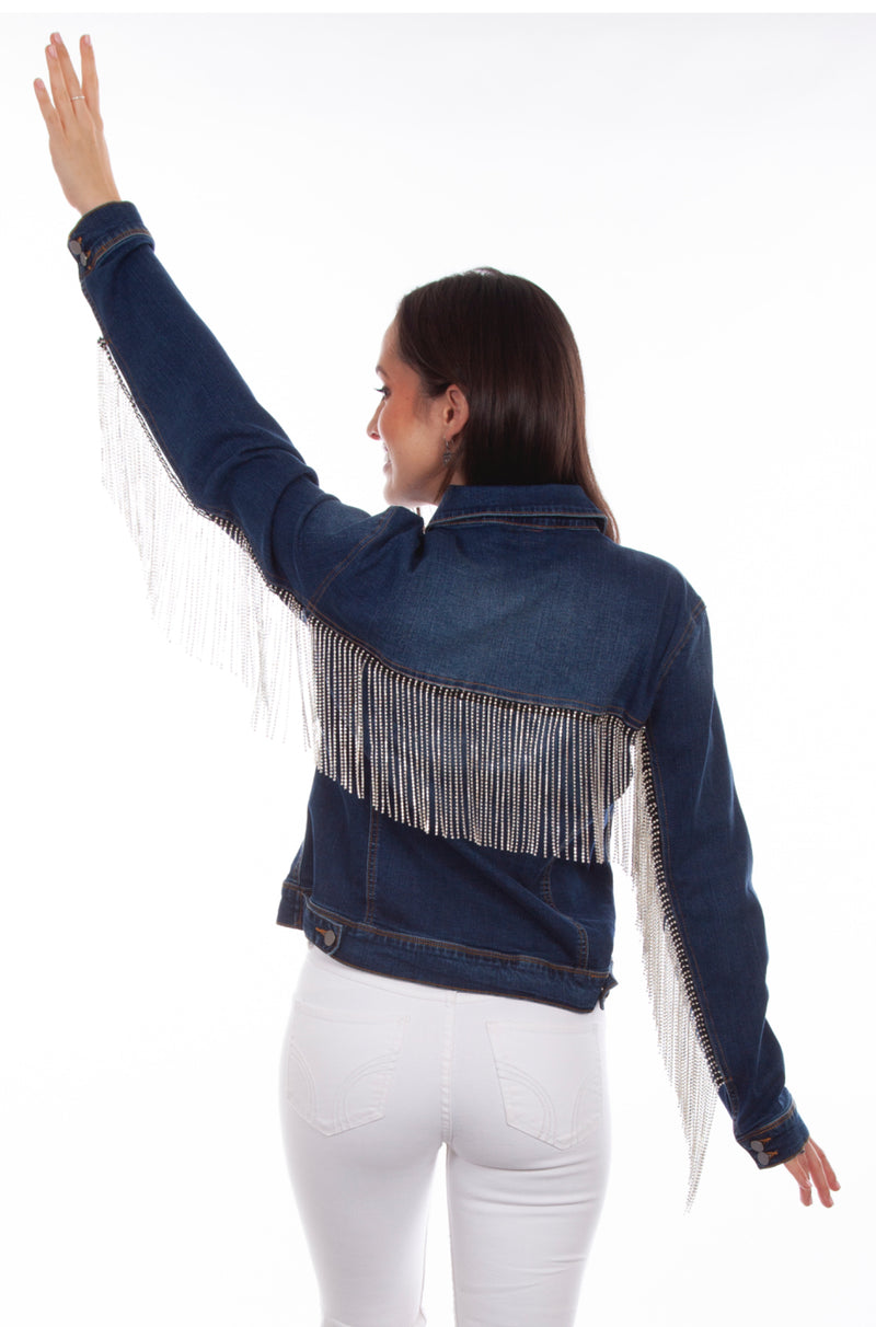 Ladies Jacket | Denim | rhinestones