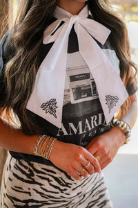 BOOT STITCH BOW COLLAR