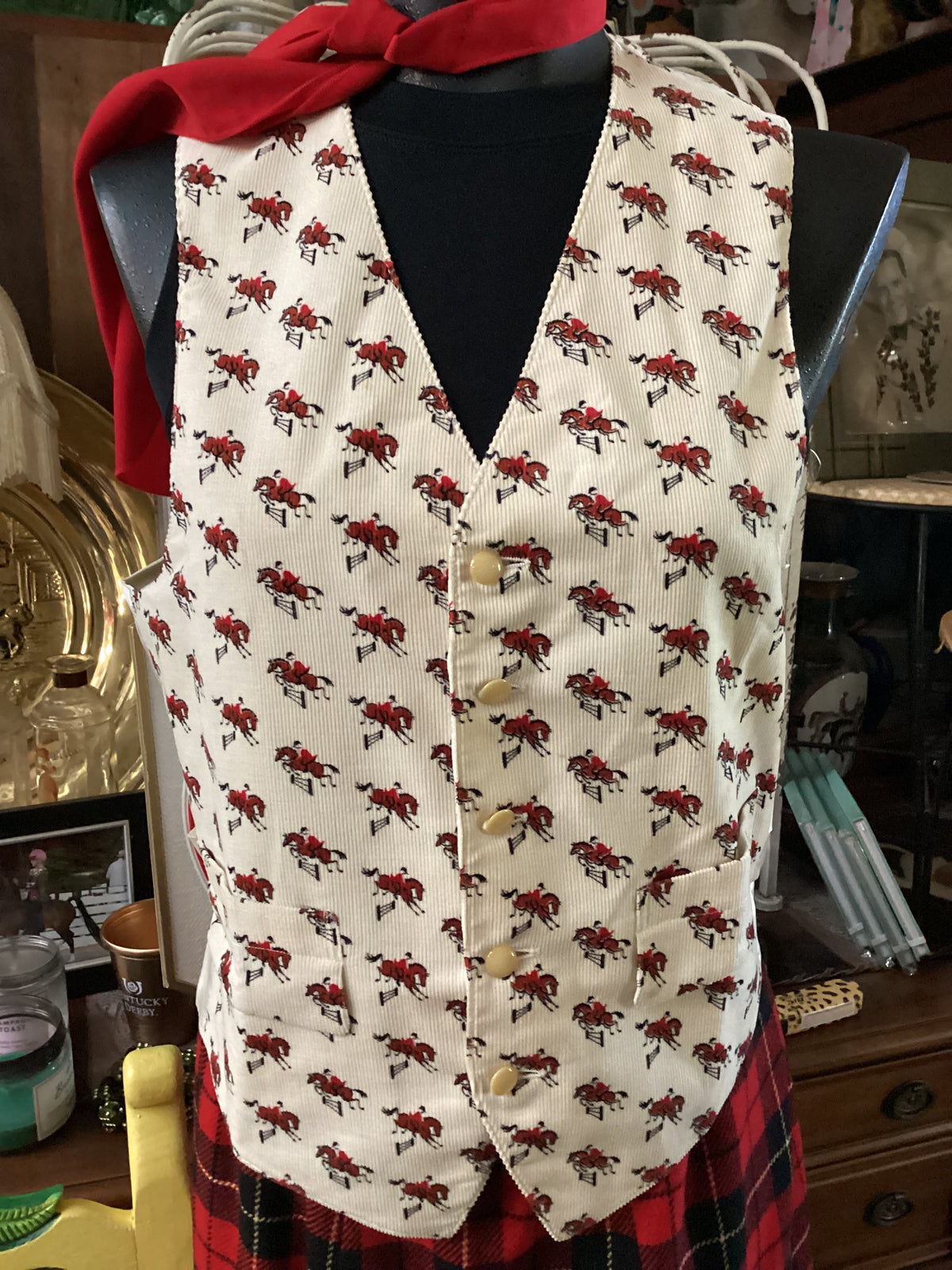Vintage Vest| Equestrian