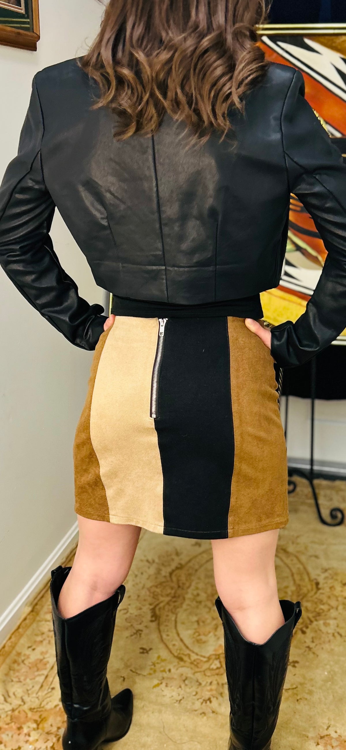 Skirt|mini|Stripe|modern