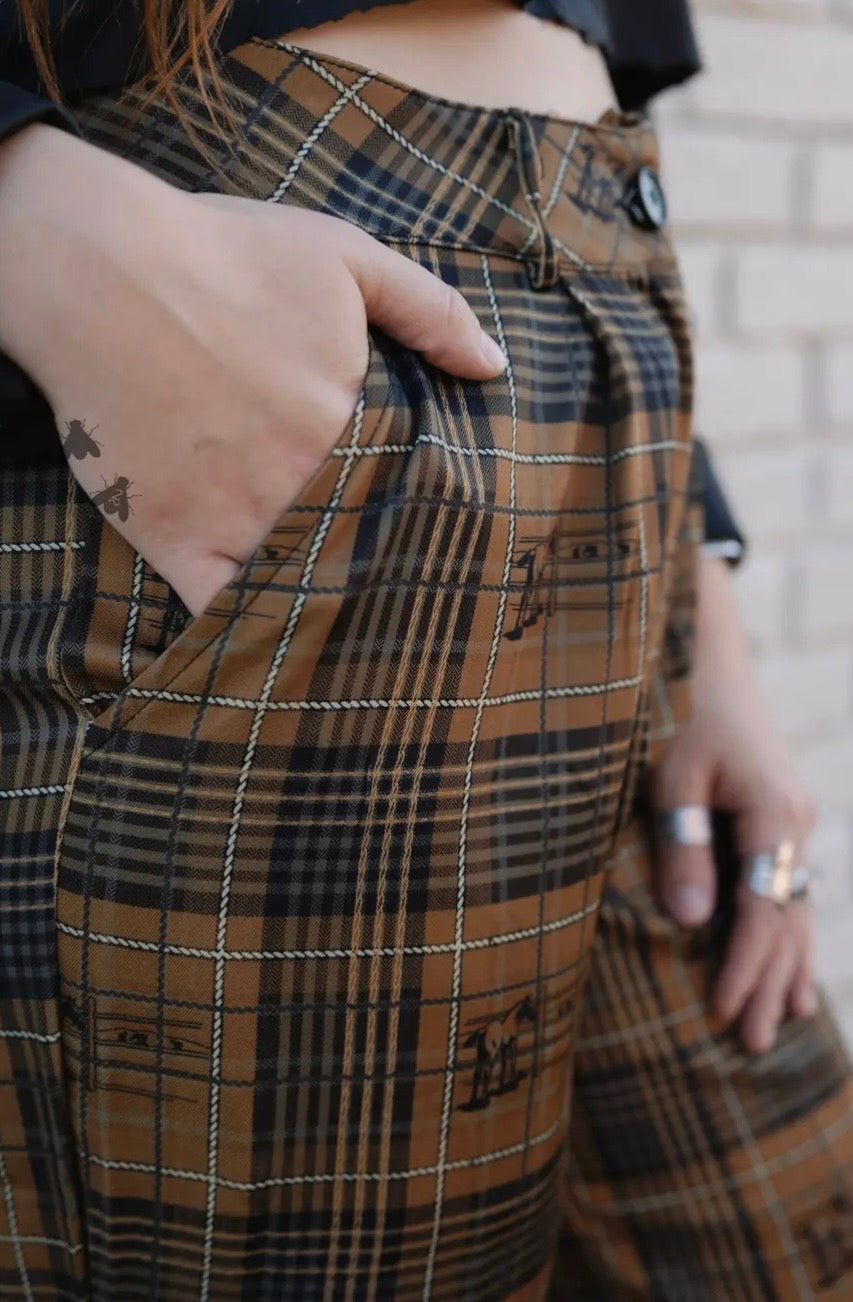 Plaid Pants| Ladies