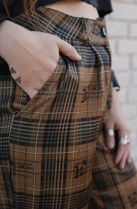 Plaid Pants| Ladies