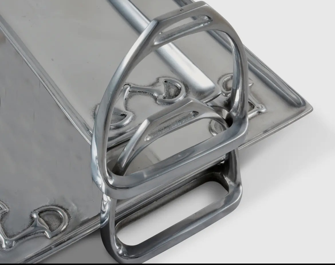 Stirrup Serving Tray|Arthur Court