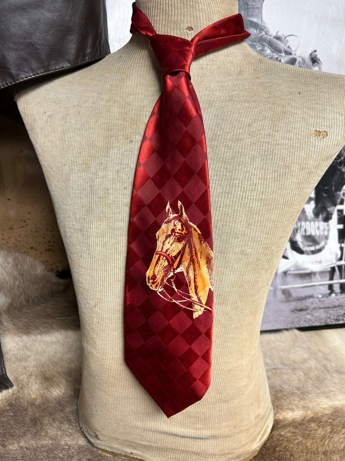 Vintage Tie| Saddlebred| 1940’s