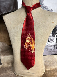 Vintage Tie| Saddlebred| 1940’s