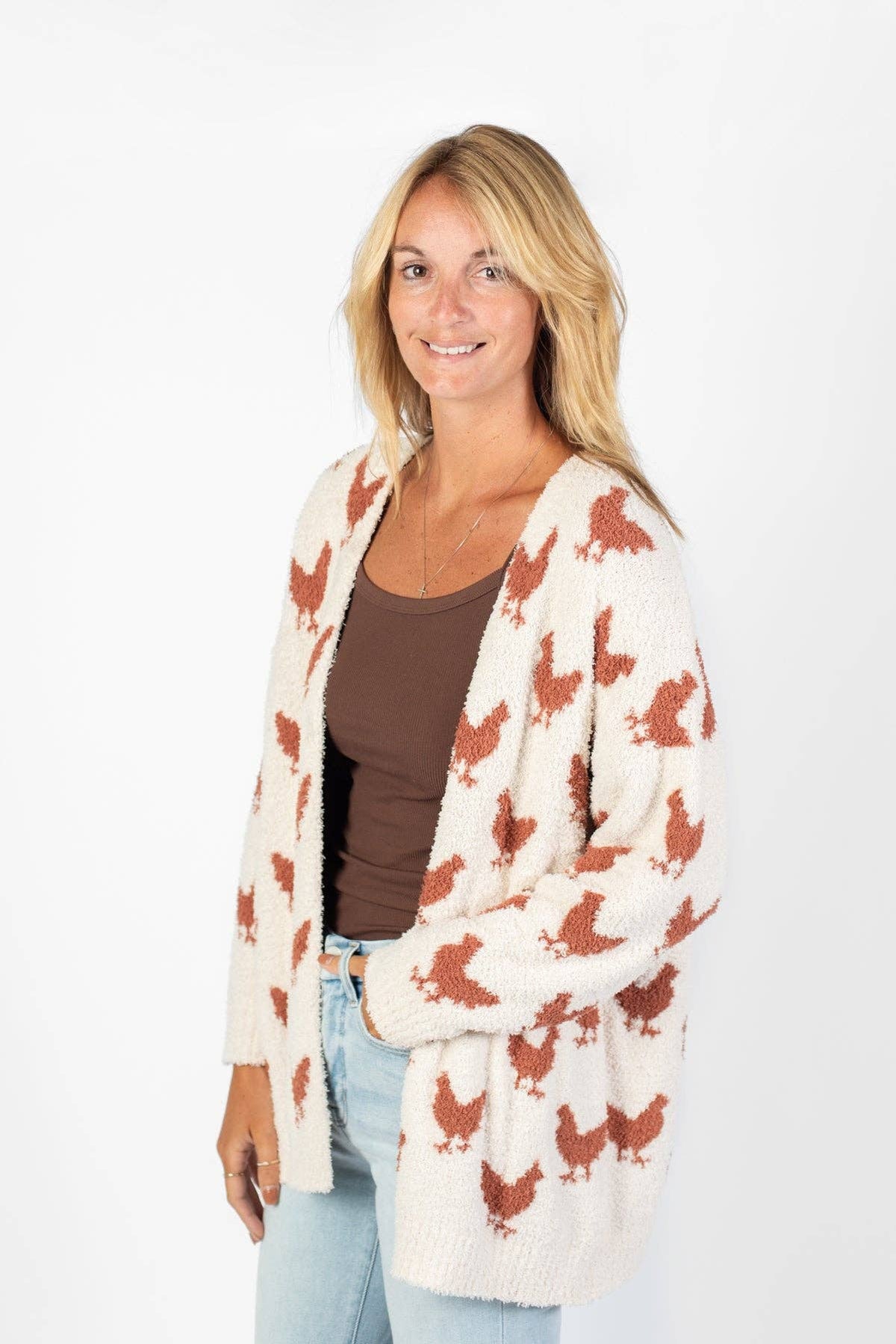 Ladies | Cardigan | Chicken