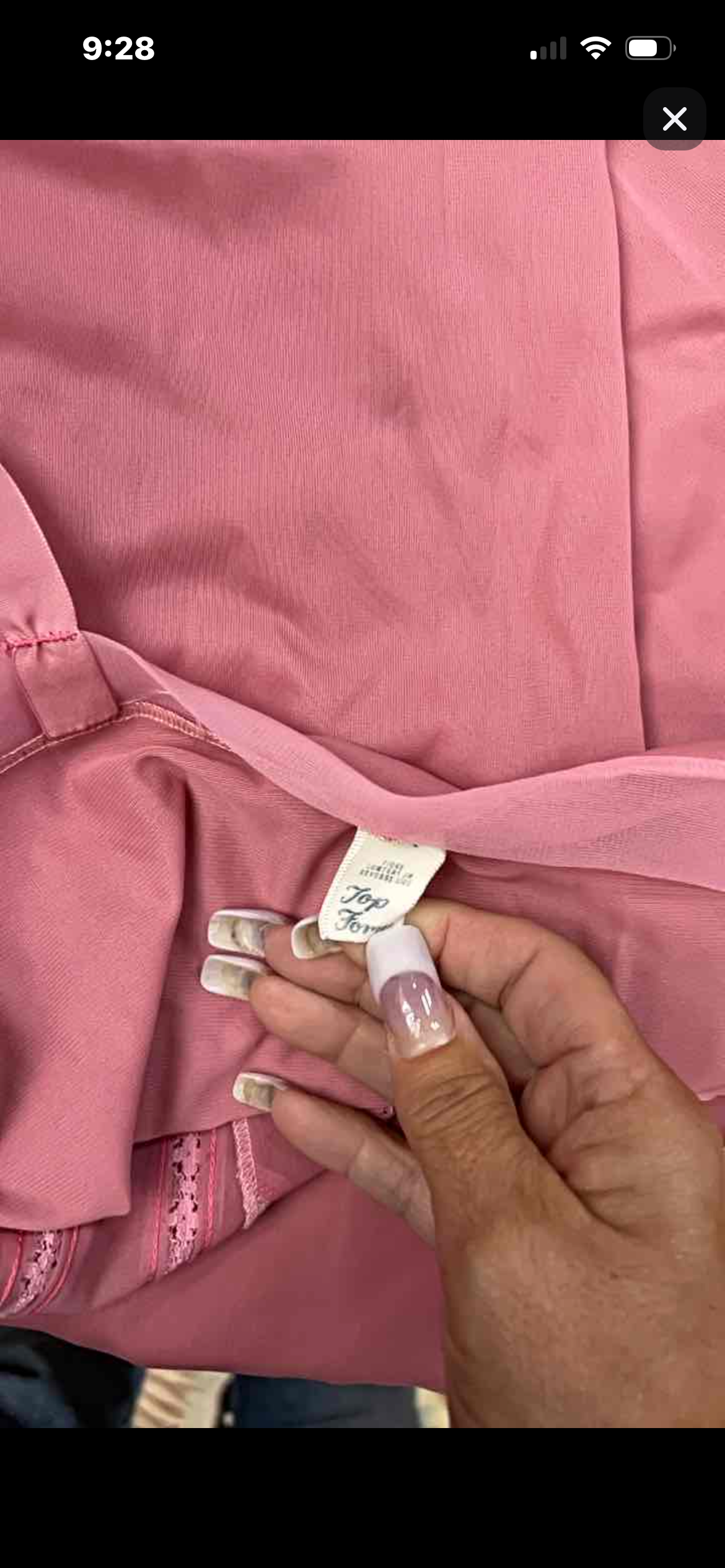 Vintage |Slip |Dusty Rose