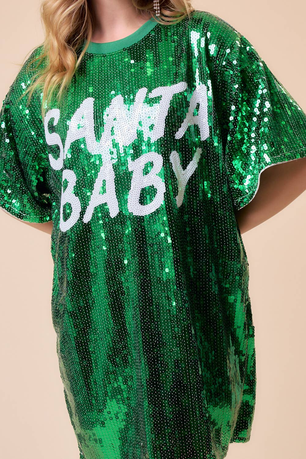 Ladies | Santa Baby | Sequin | Top