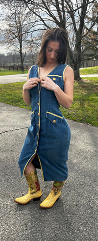 Ladies Dress| Sailor |Denim