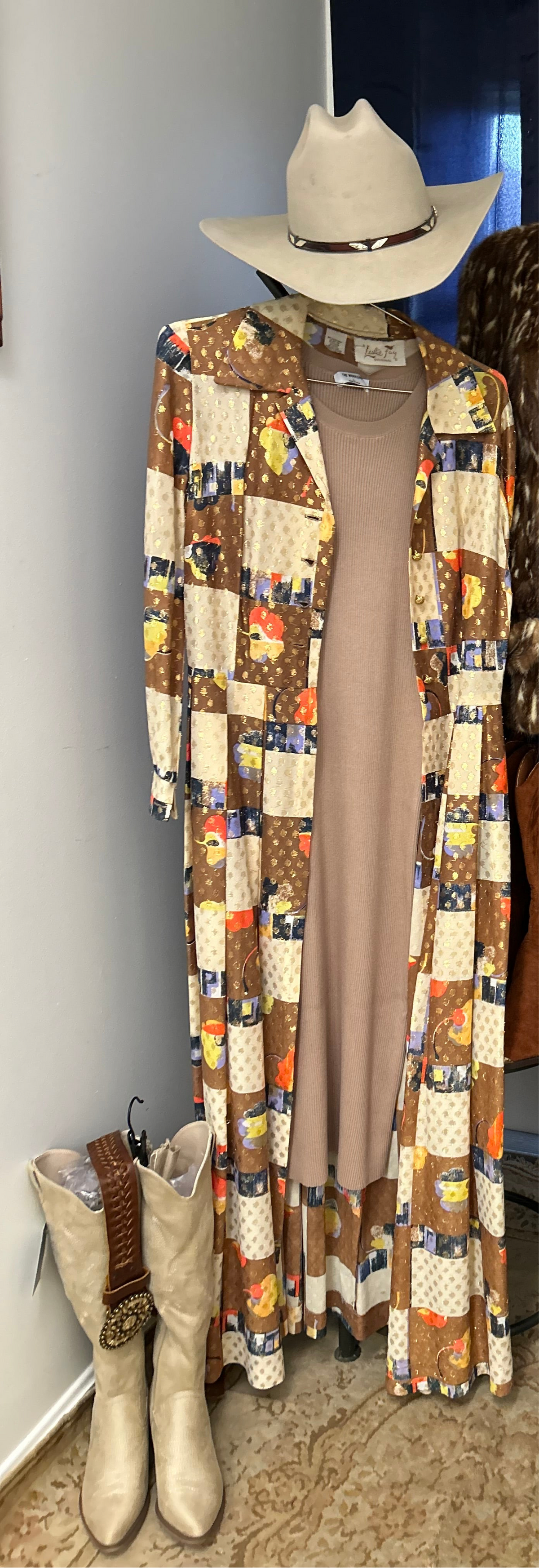 Vintage Ladies Dress| Duster