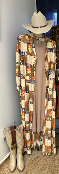 Vintage Ladies Dress| Duster