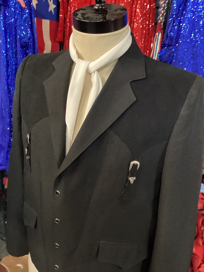Vintage Western Jacket | Black