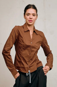 Blouse| Solid| Button Up