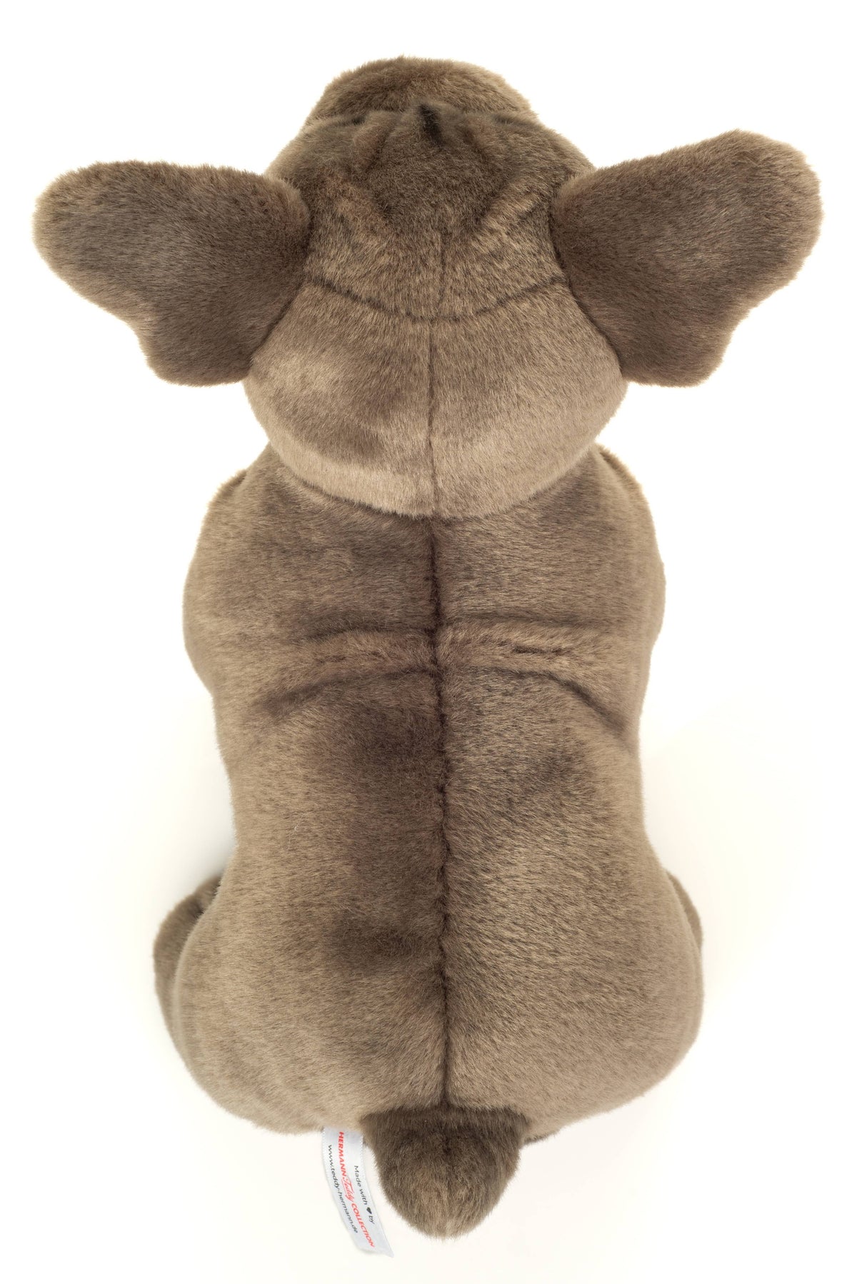 Teddy Hermann - French Bulldog gray 30 cm - Plush Toy - Stuffed Animal