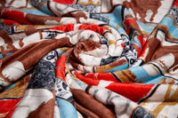 Wrangler® | Vintage | Western |  Plush |Sherpa Throw