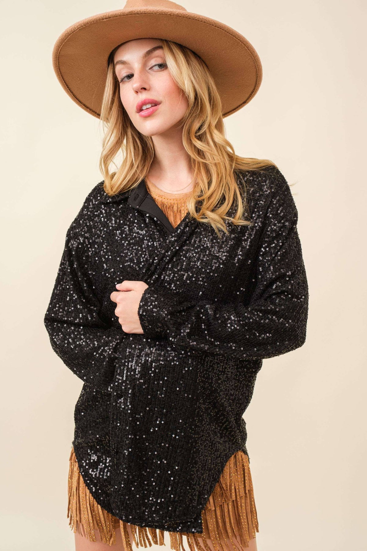 Ladies | Lucky | Sequin | Top