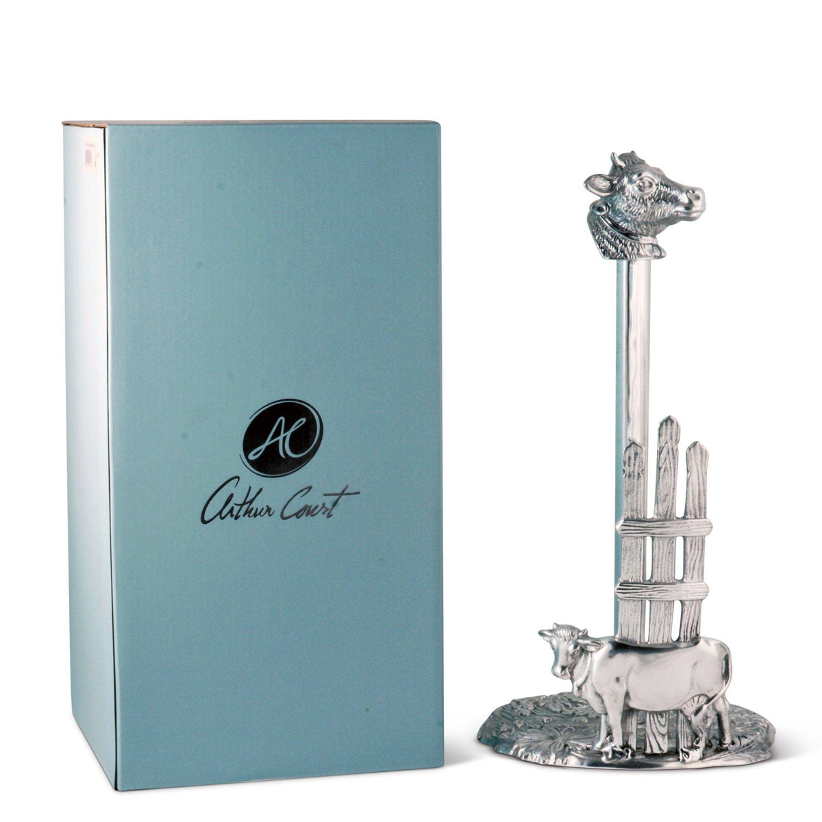 Arthur Court | Cow Paper Towel Holder