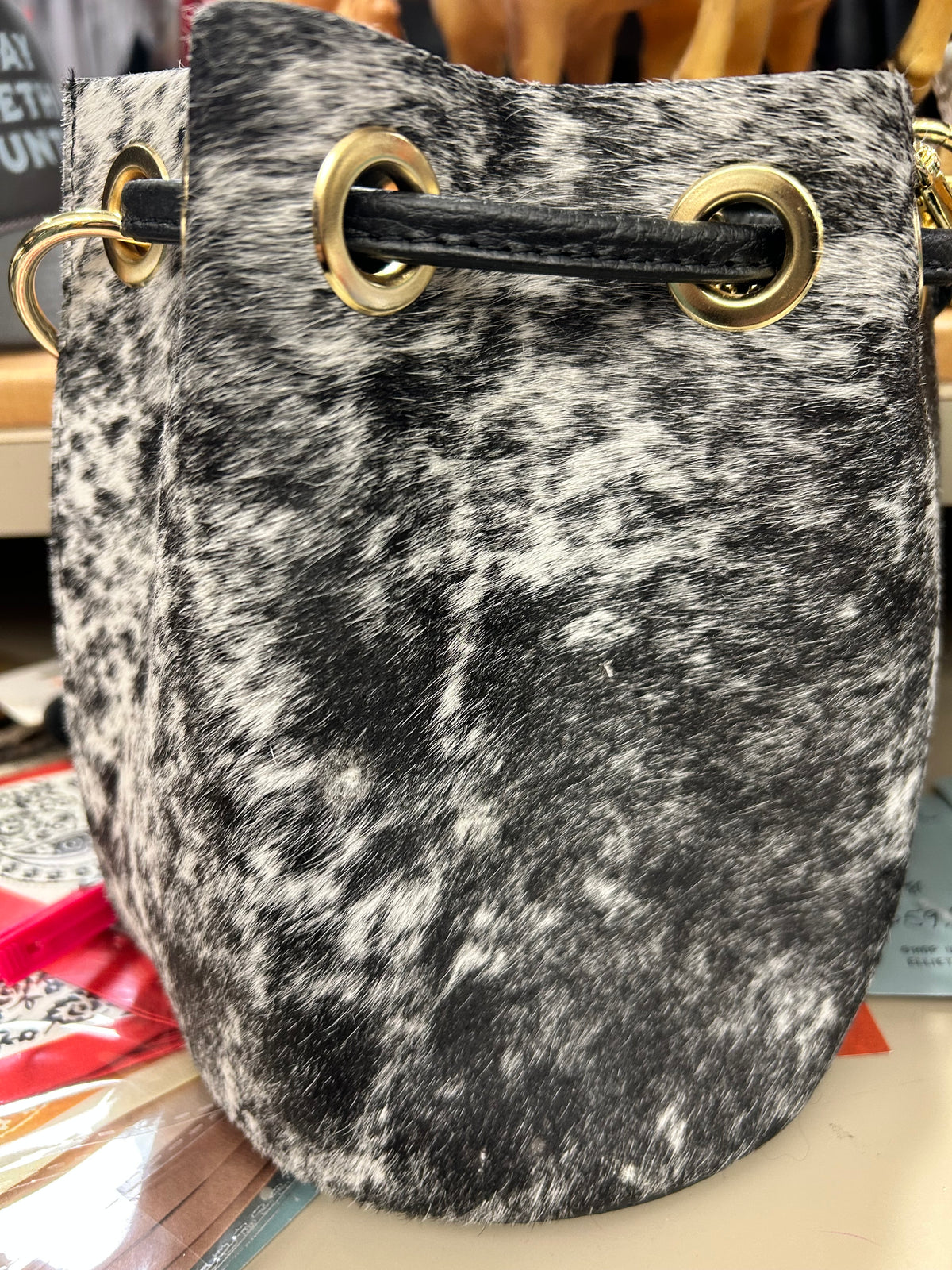 Purse| Cowhide| Bucket