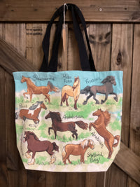 Shopping Tote| Horses|