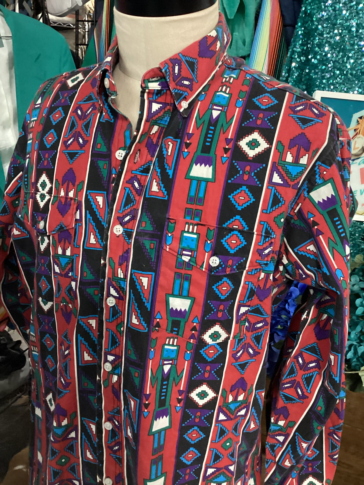 Vintage Wrangler | Kachina | Button Down Collar