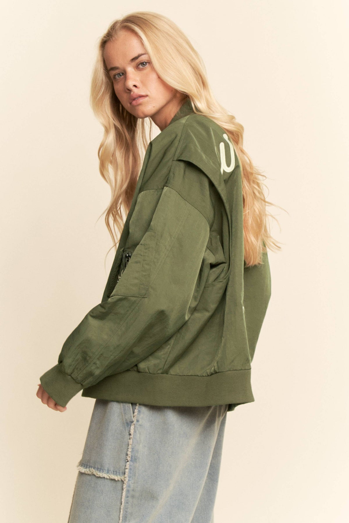 Jacket| WEST COAST RODEO |EMBROIDERED BOMBER |JACKET