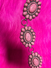Concho Belt | Stone| Adjustable