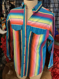 Vintage Western |Wrangler | Men’s|Stripe