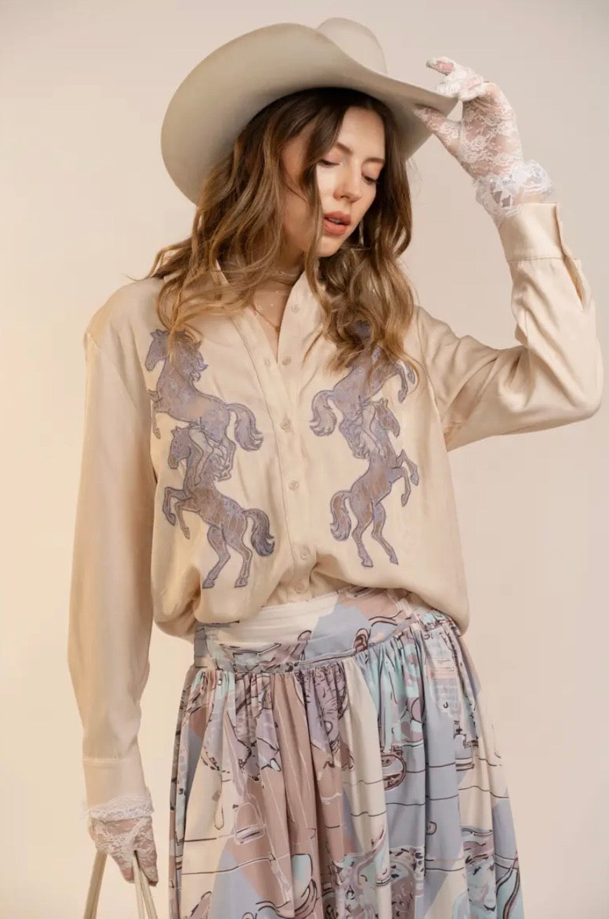 Blouse |Horse