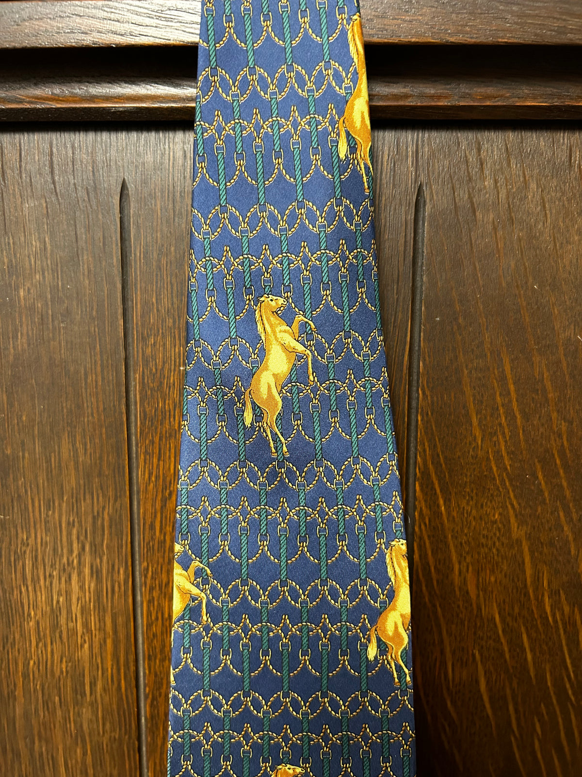 Necktie | Italian Gold Horse