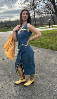 Ladies Dress| Sailor |Denim