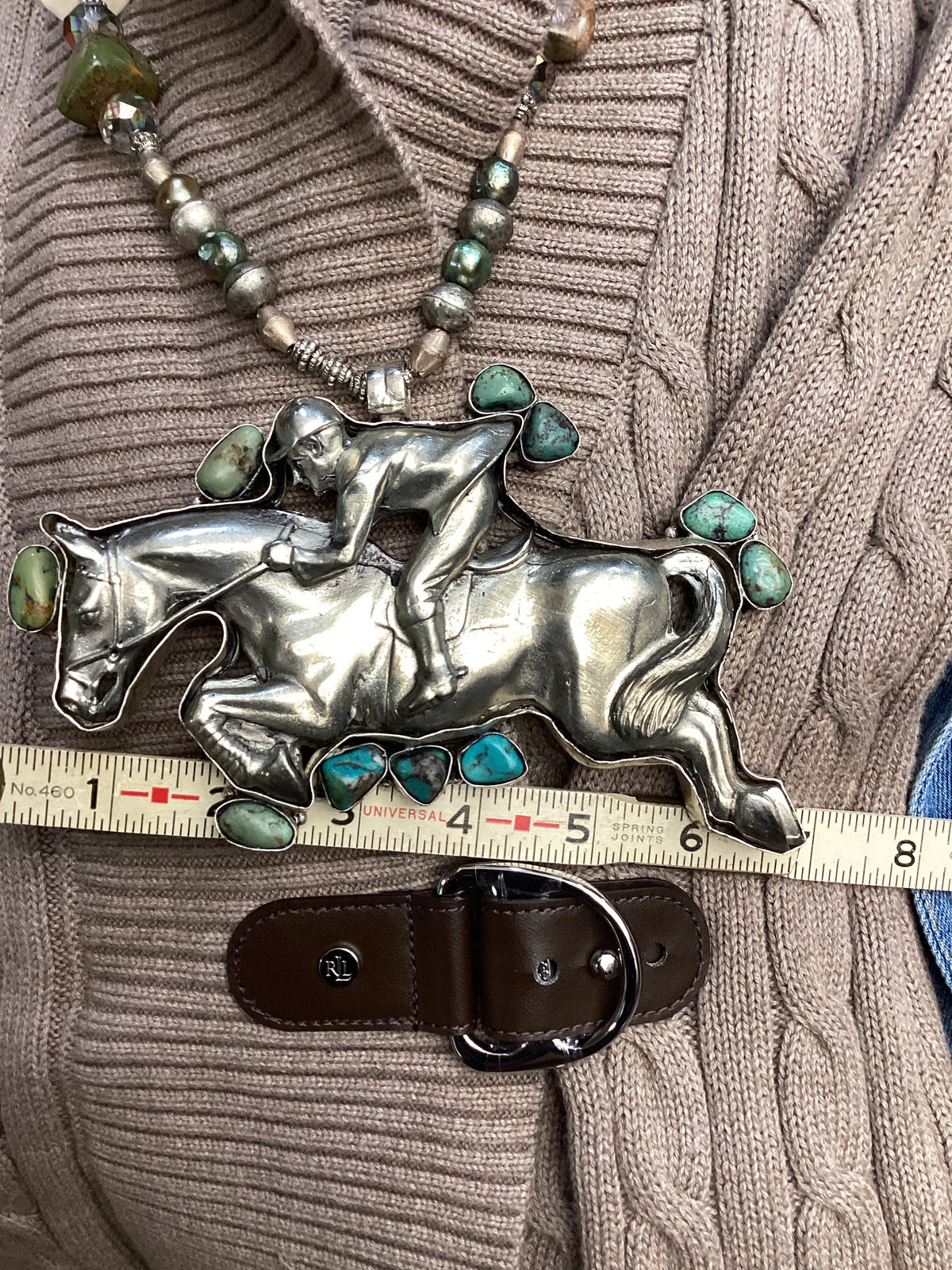 Jumping Horse Necklace