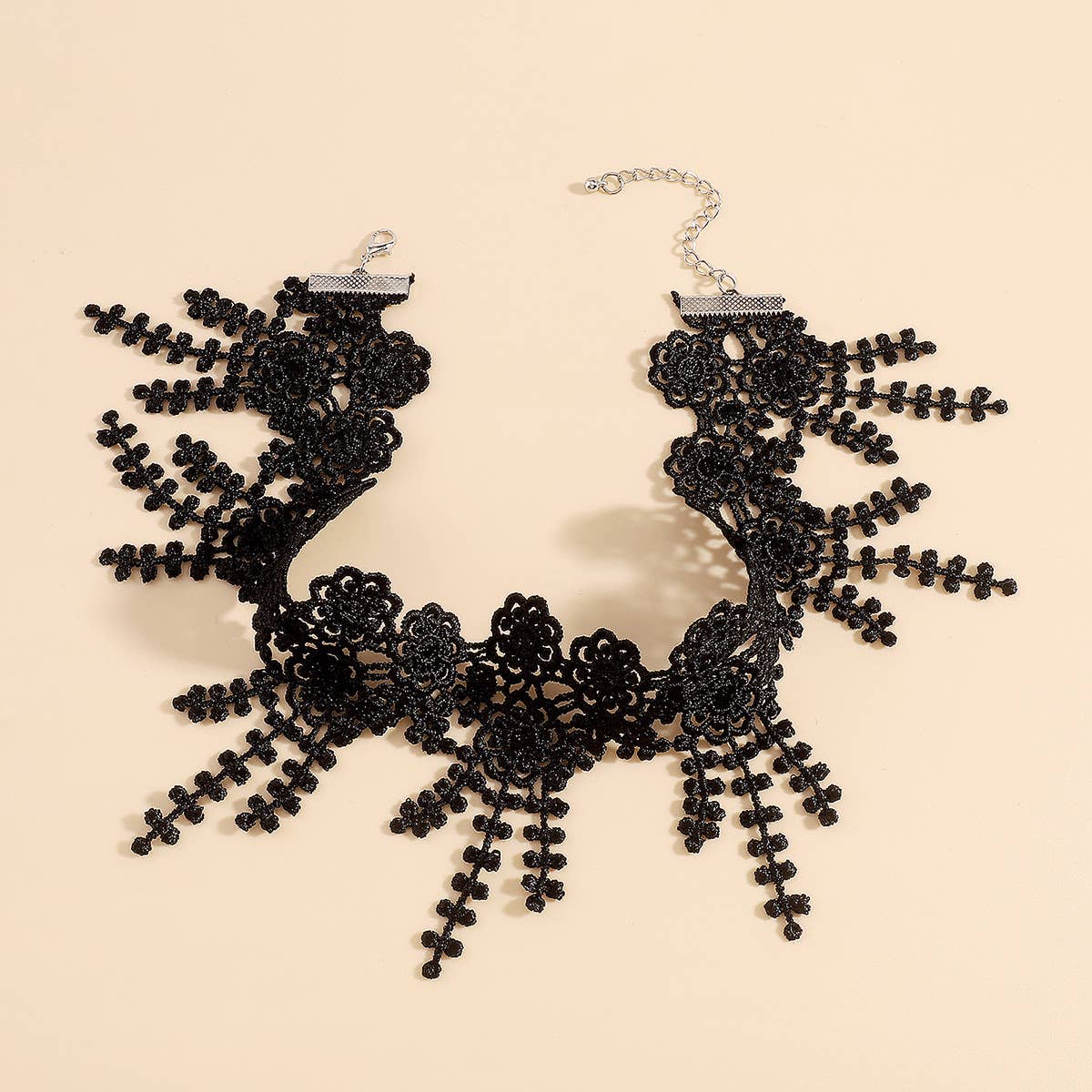 Necklace| Gothic |Black Lace Necklace