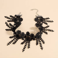 Necklace| Gothic |Black Lace Necklace