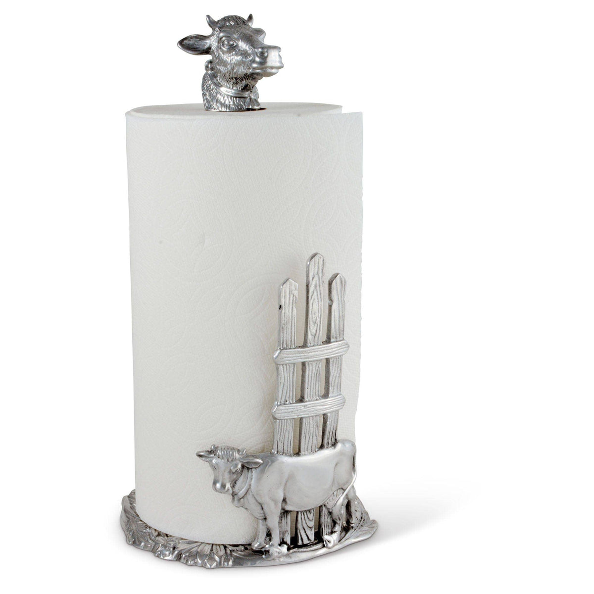 Arthur Court | Cow Paper Towel Holder