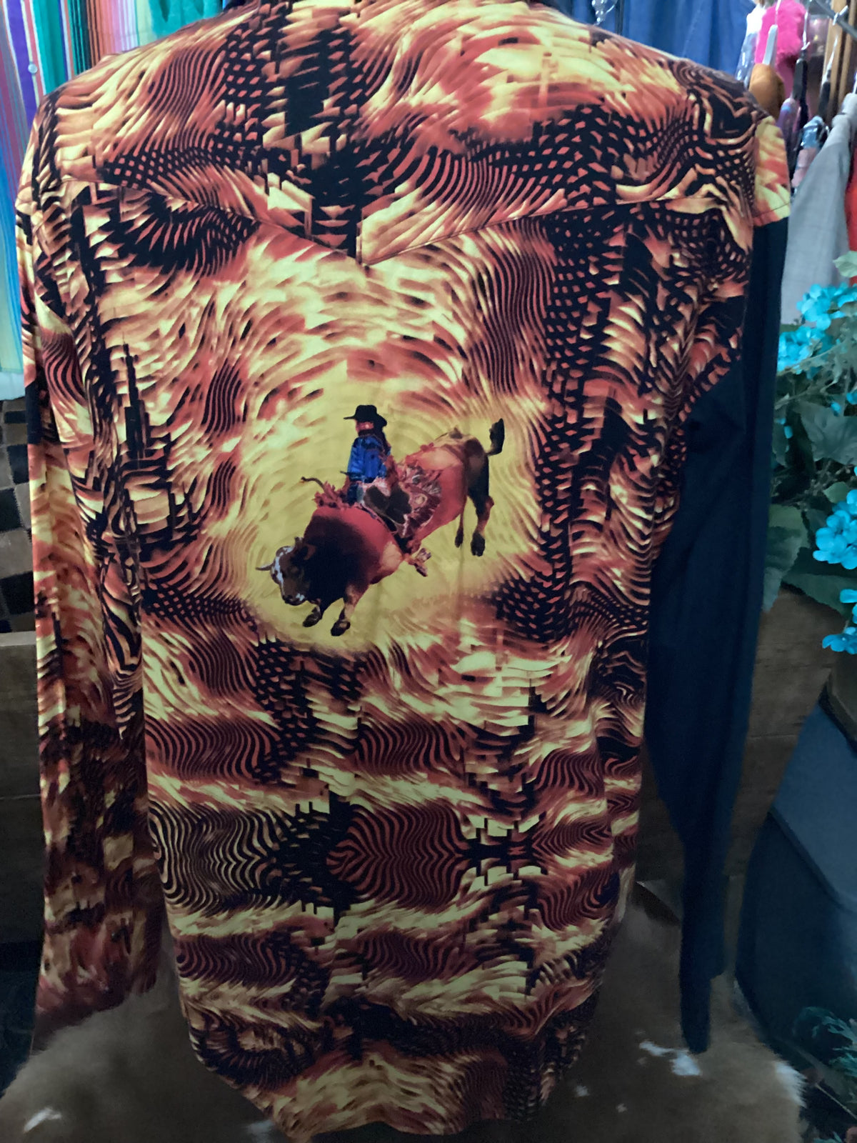 Vintage Wrangler | Flame| Bull Rider