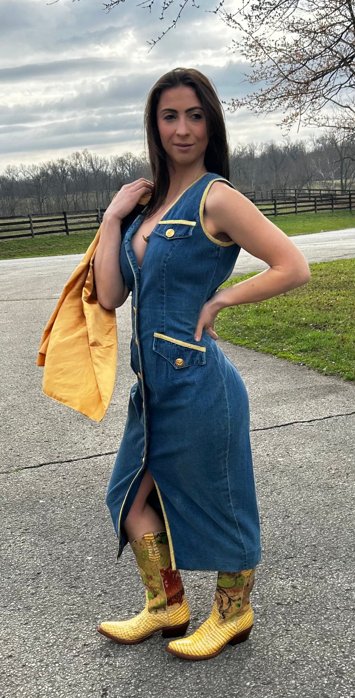 Ladies Dress| Sailor |Denim