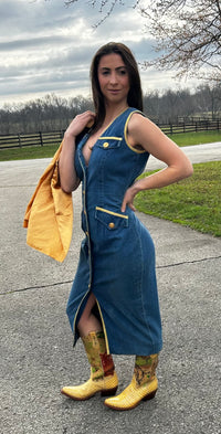 Ladies Dress| Sailor |Denim