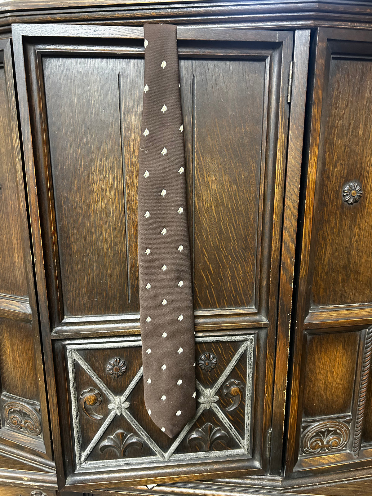 Necktie | Horse Head | Brown