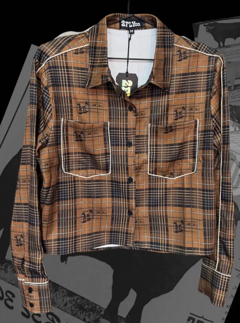 Plaid | Ladies Blouse