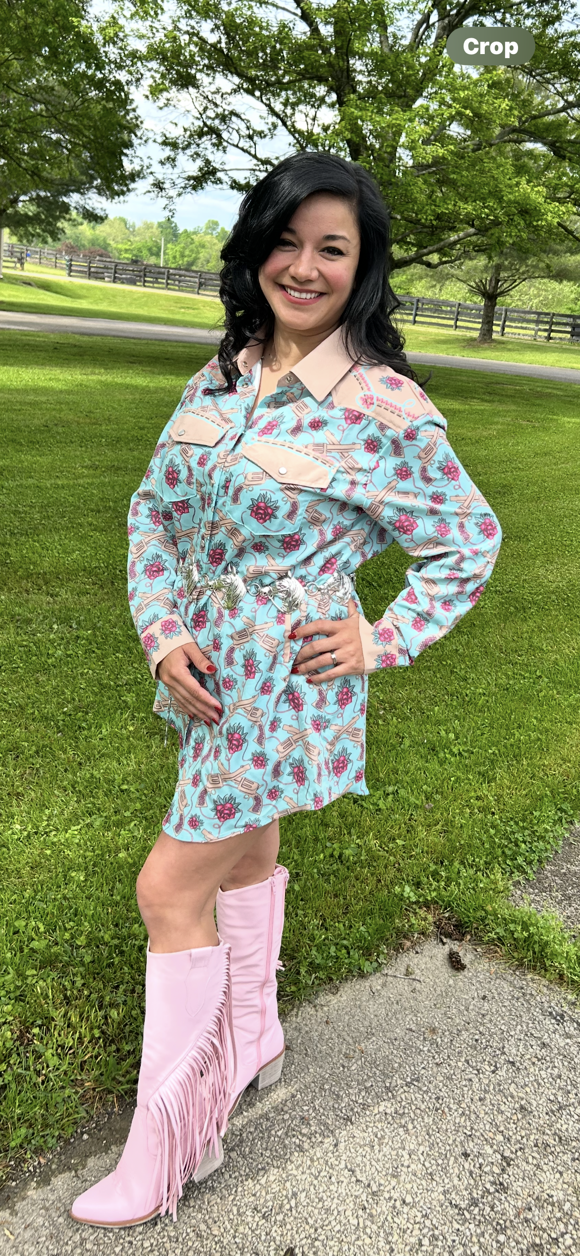 Dress| Wild West | Roses