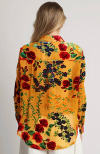 Blouse| Yellow Floral