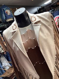 Fringe Shawl| Horseshoe |