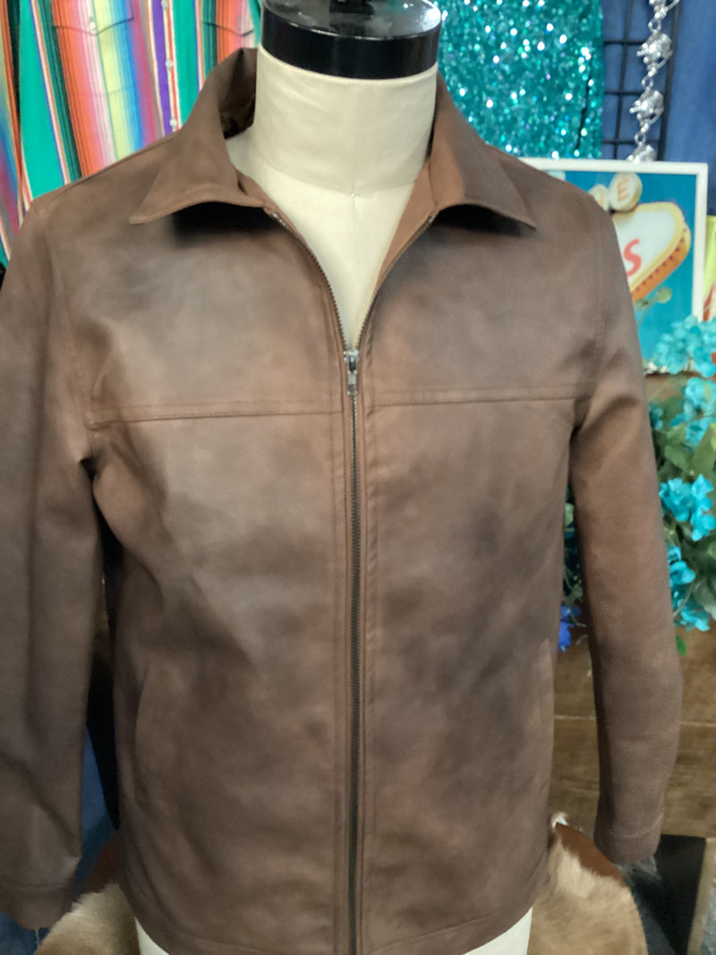 Jacket | Faux Leather | Men’s