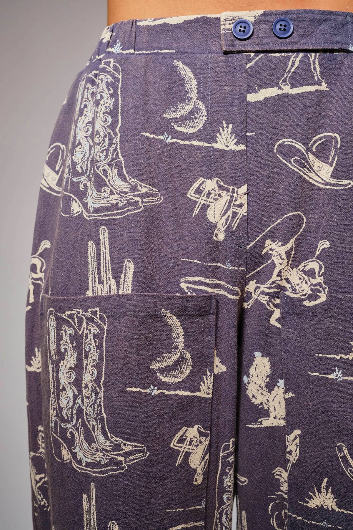 Ladies | Wide Leg | Western | Pant