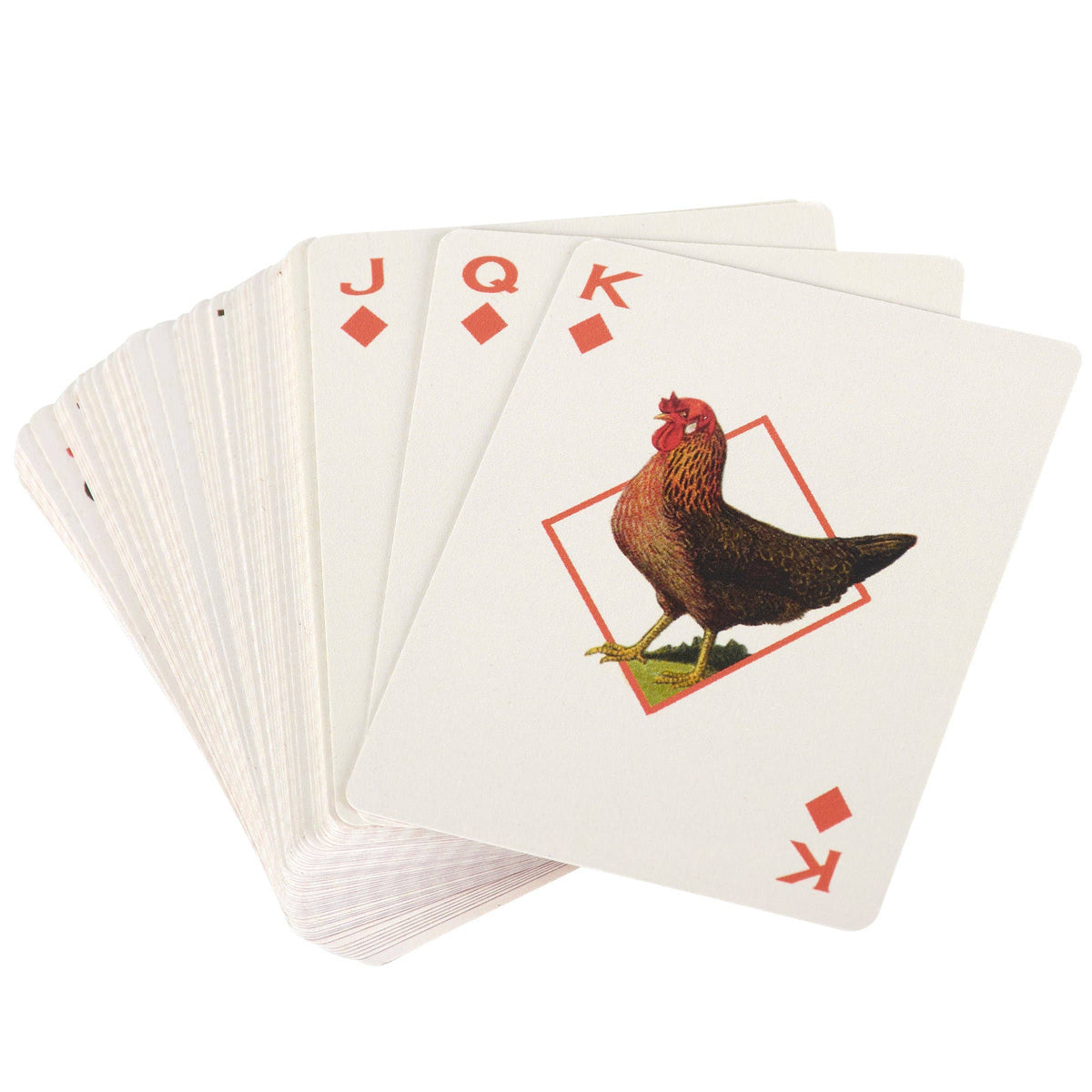 Primitives by Kathy - Fowl Play Encouraged Playing Cards