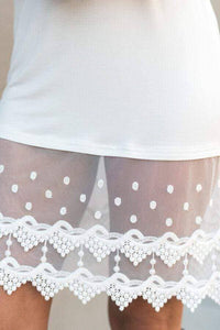 Lace | Slip Dress | Cream