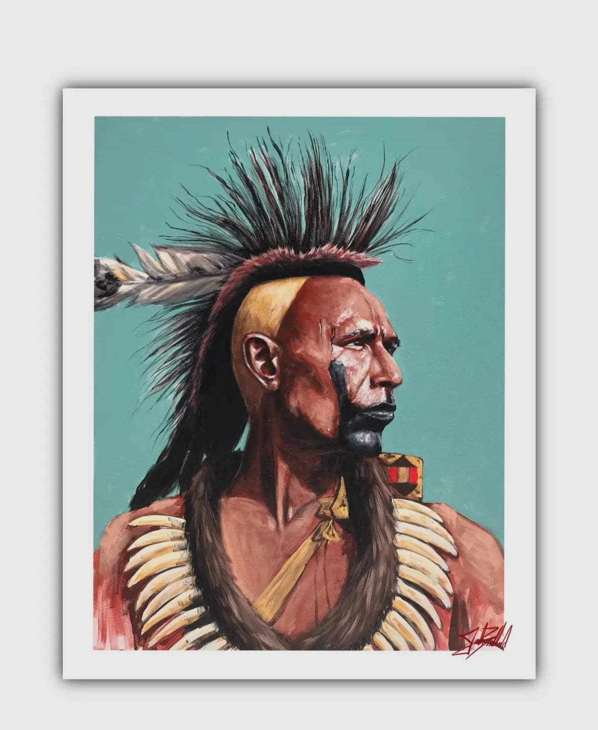 Paper Print | Mohican |8”x10”