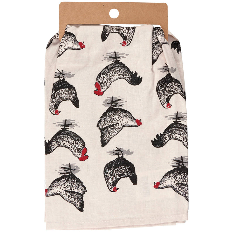 Tea Towel- Welcome To Our Coop
